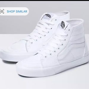 White Vans Hi-Top